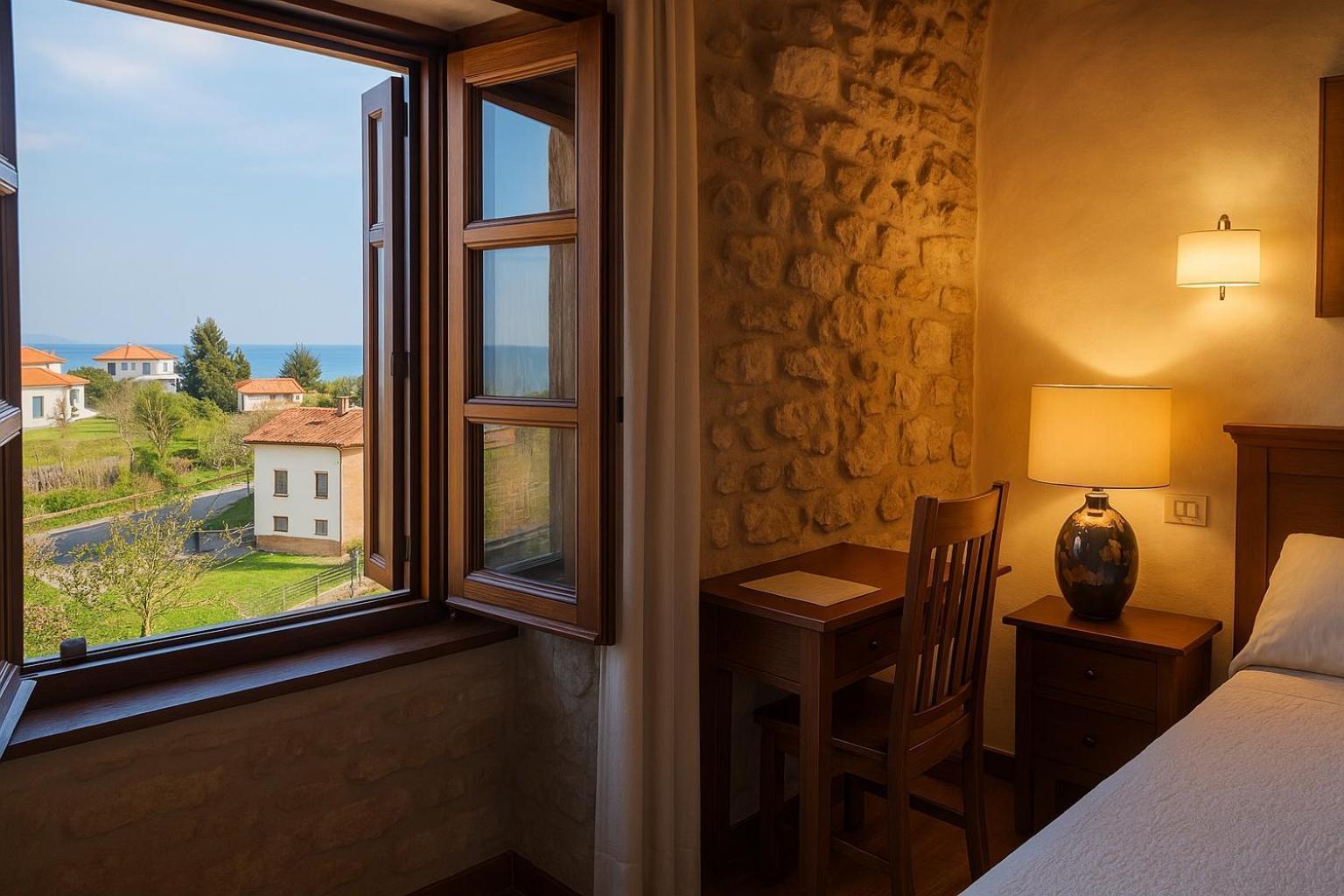El Juacu Guest House Llanes Exterior photo